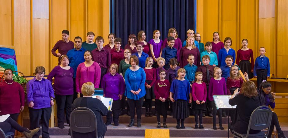 Kids of Note choir performs in concert