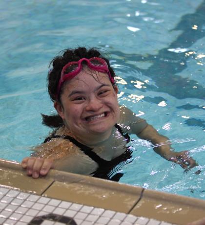 Team Alberta swimmer, Jodi Tanigami