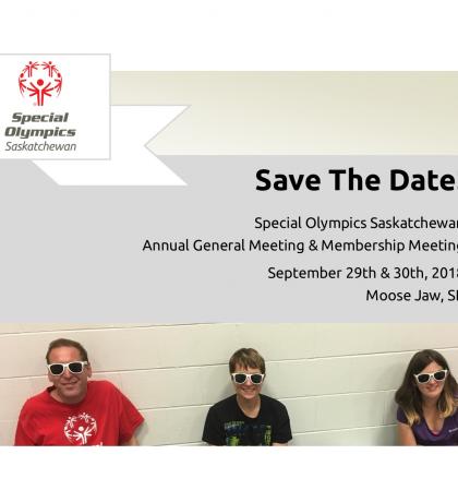 Special Olympics Saskatchewan Membership Meeting & Annual General Meeting 2018