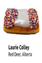 Laurie Colley Tim Hortons Donut