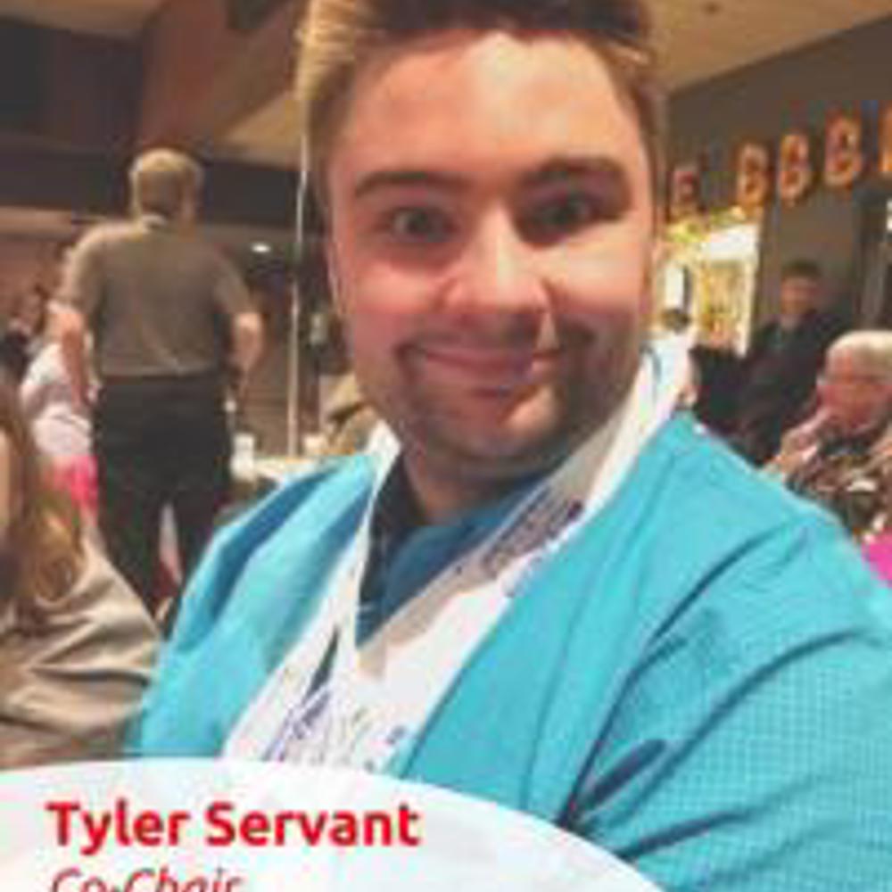 Closeup photo of Tyler Servant.