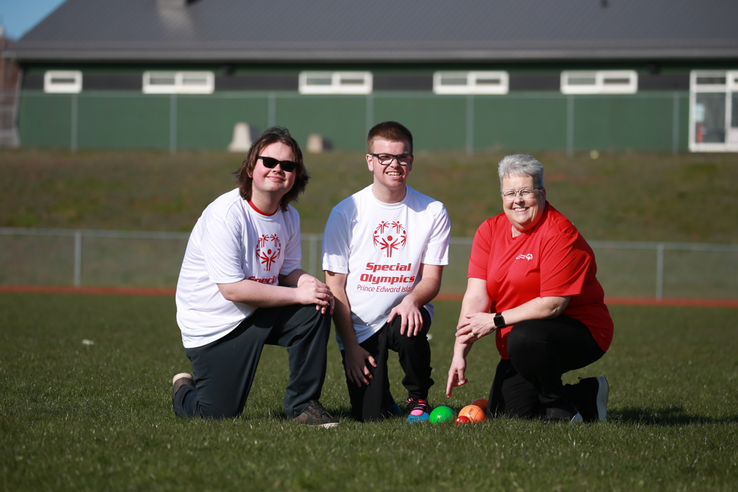 Special Olympics PEI, 2 Athletes, Coach, Bocce