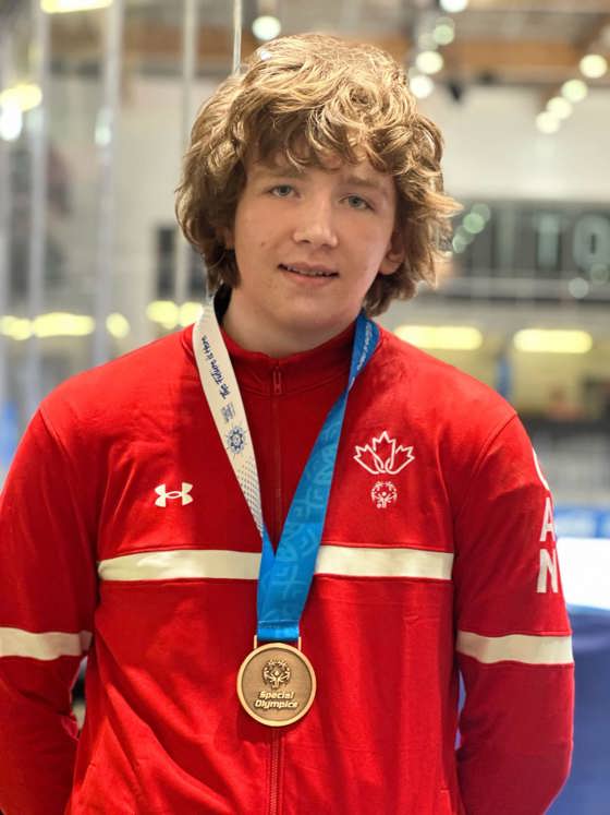 Special Olympics PEI, Special Olympics Team Canada 2025, Callum McEwen, Turin, World Games