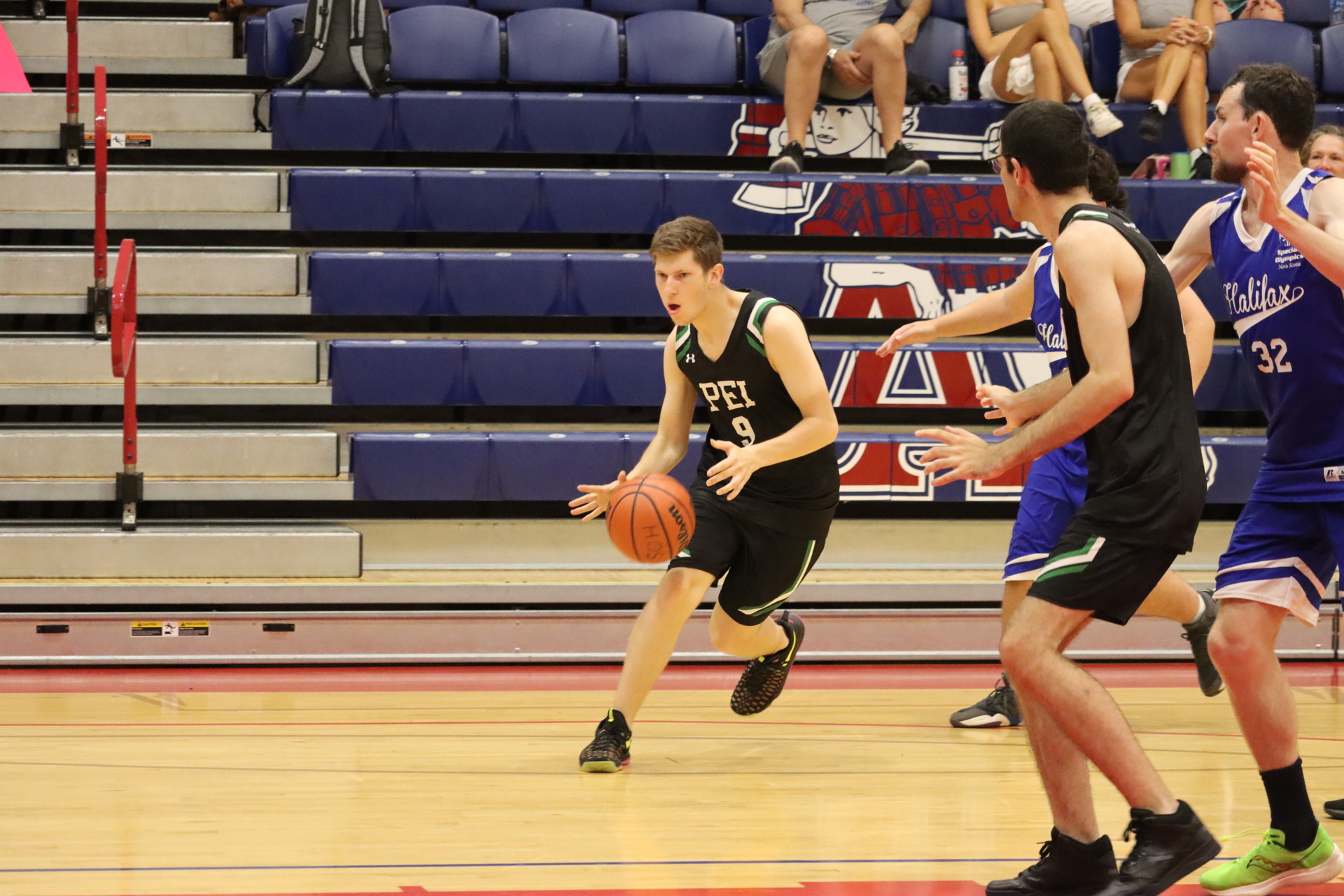 Special Olympics PEI, Basketball, Athlete Playing Basketball