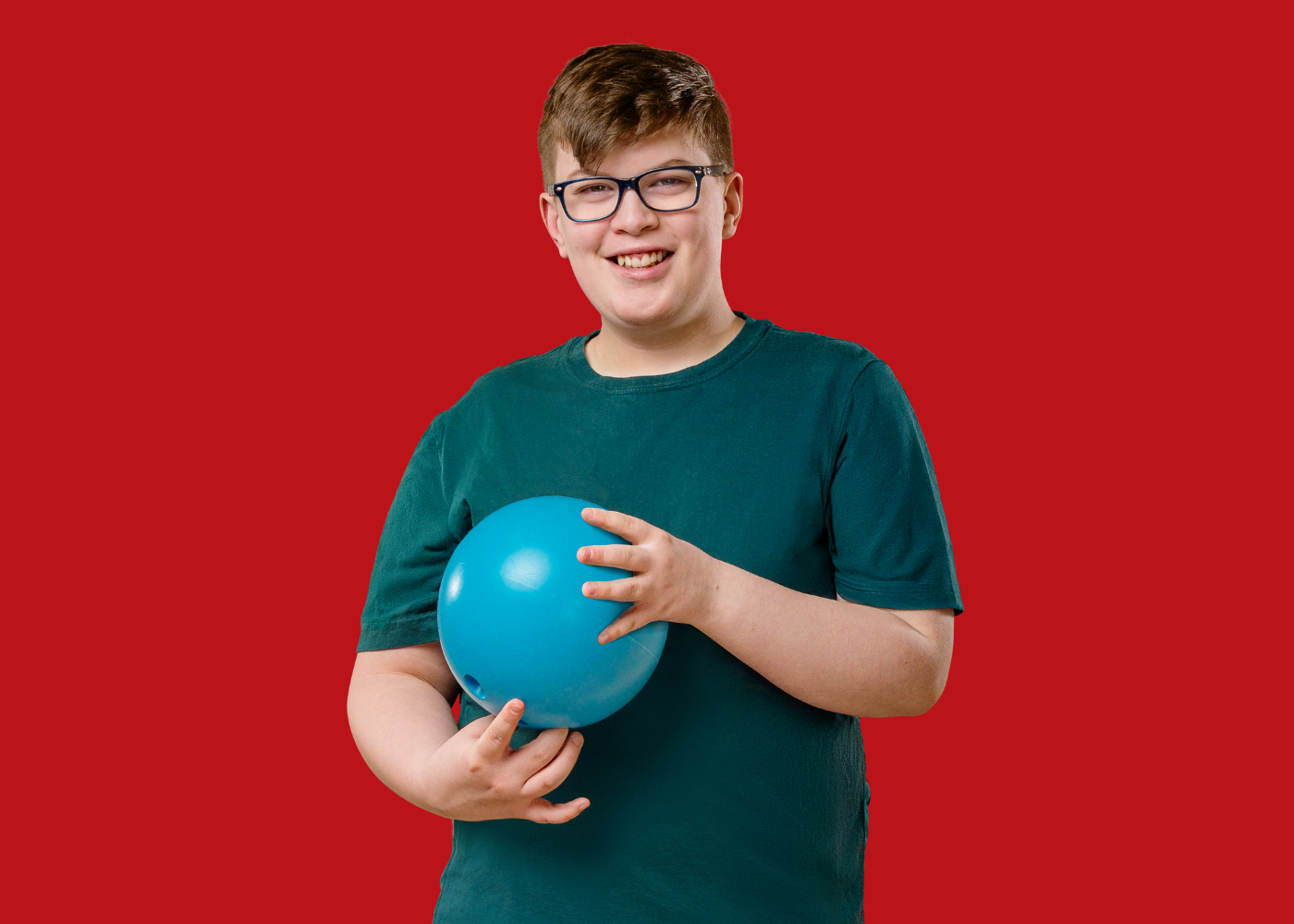 Gabe Hunt with red background. Gabe Hunt with red background.
