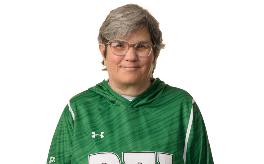 Team PEI 2026 Bocce athlete, Michelle O'Hanley, standing for a headshot 
