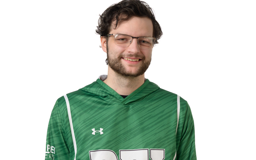 Team PEI 2026 Athletics athlete, Keegan Waite, standing for a headshot 