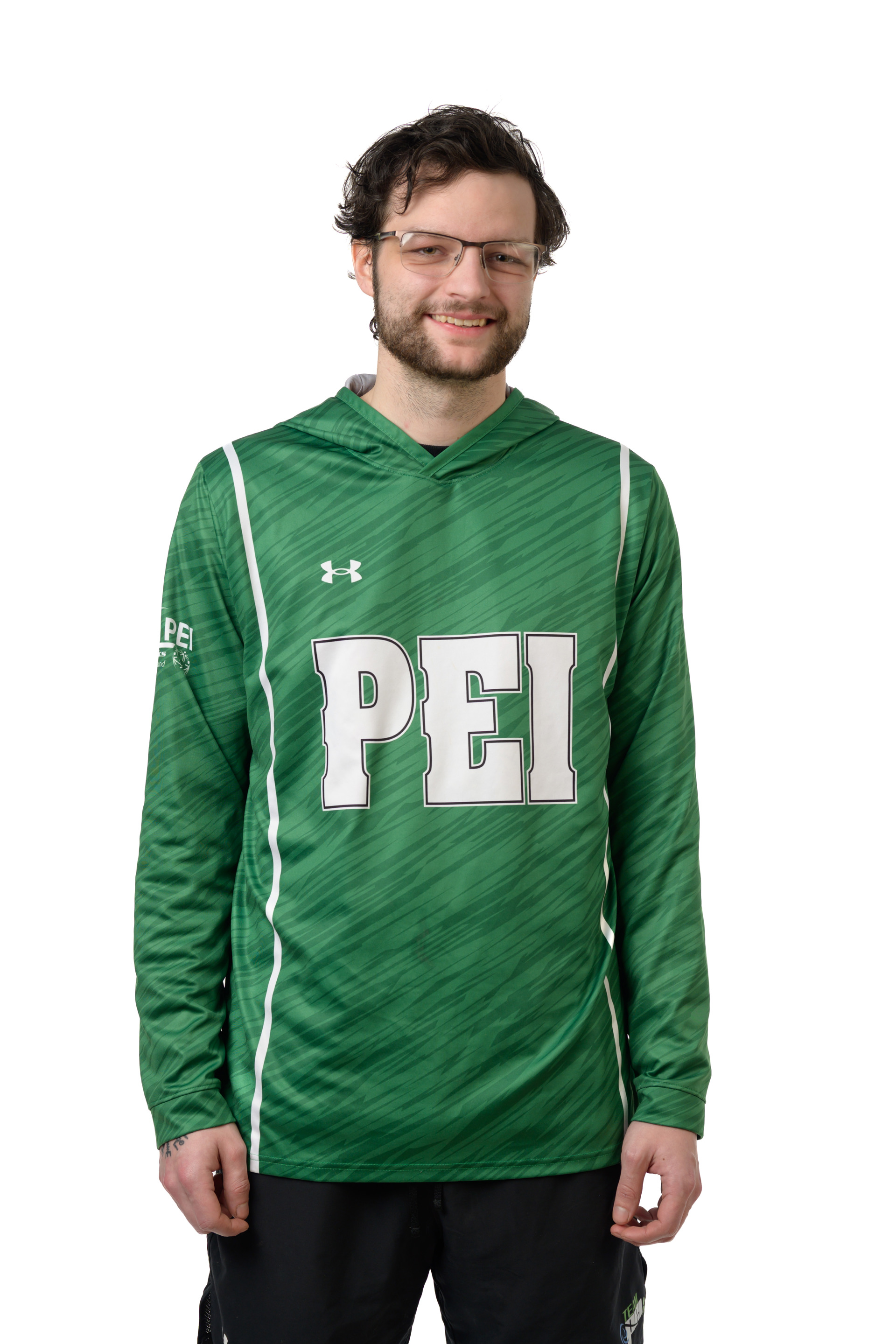 Team PEI 2026 Athletics athlete, Keegan Waite, standing for a headshot 