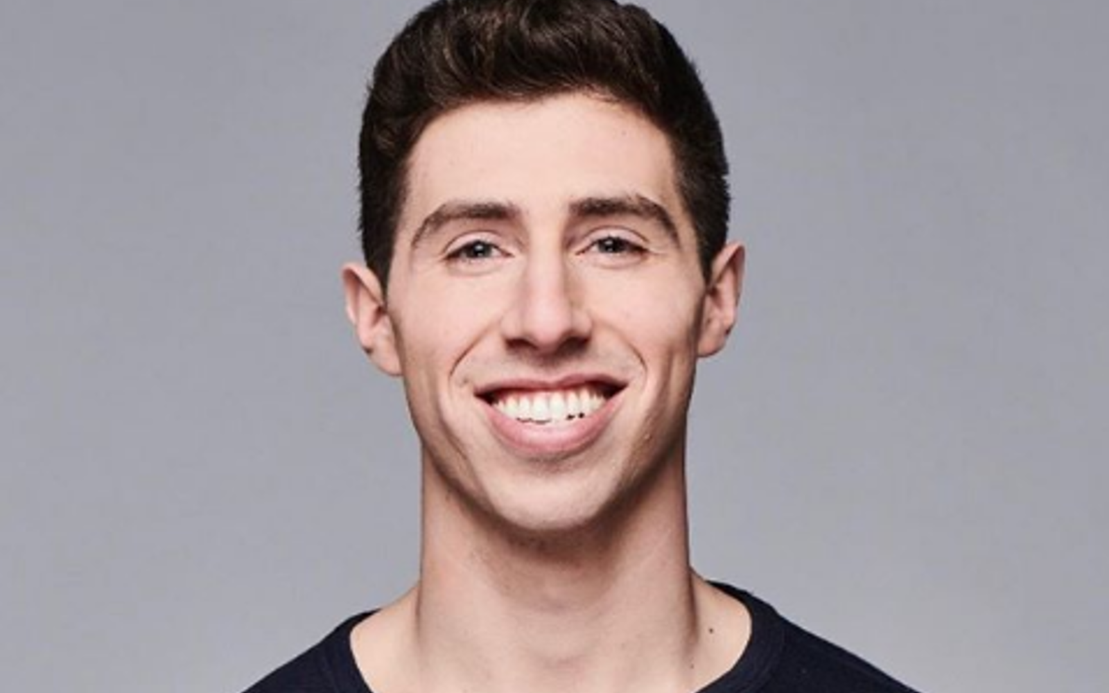 Portrait of a man in black tshirt