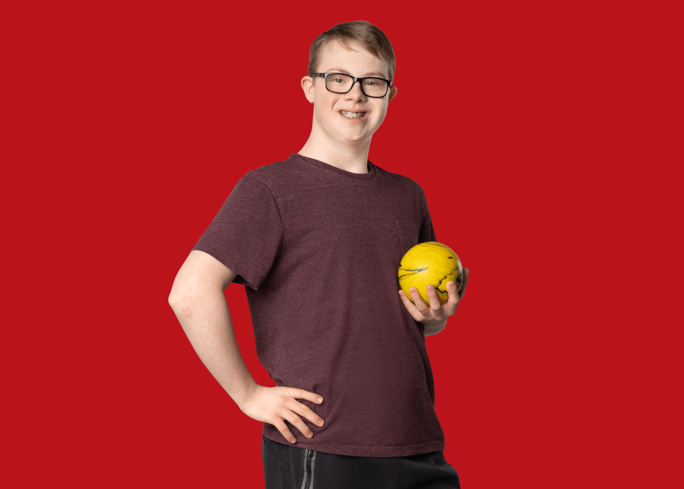 Gage Mechefske with red background. Gage Mechefske with red background.