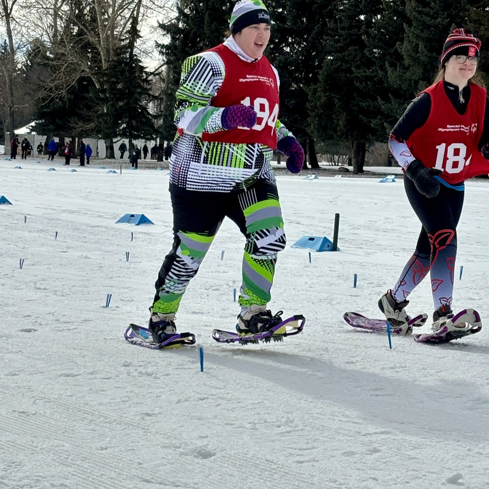 Special Olympics PEI, Team PEI 2024, National Games, Snowshoeing