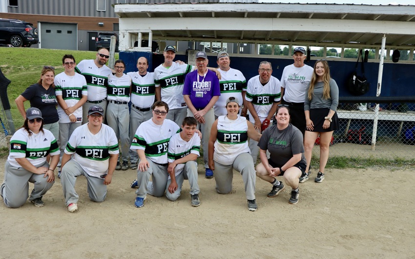 Special Olympics PEI, Softball, Team Photo