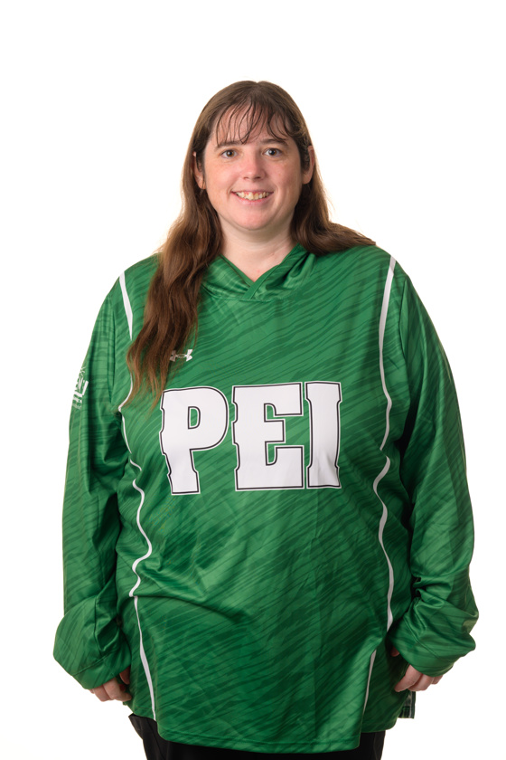 Team PEI 2026 Softball athlete, Kayla Bingley, standing for a headshot 