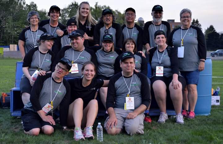 boccee athleltes, volunteers and coaches