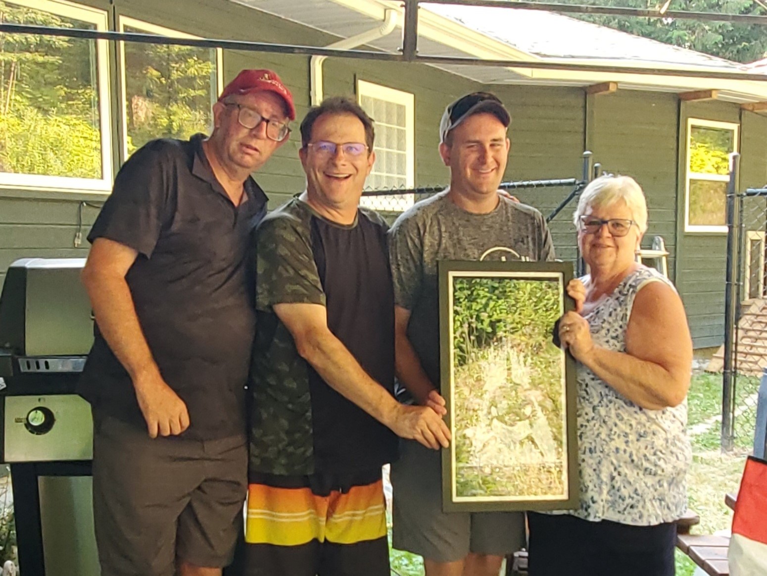 Steve Van Hemert is presented with SOBC's President's Award.