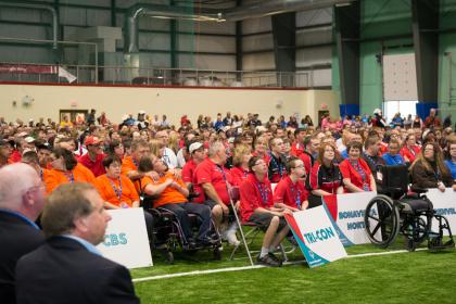 Clubs seated at Opening Ceremonies