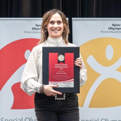 Special Olympics PEI, Healthy Communities, Golisano Awards