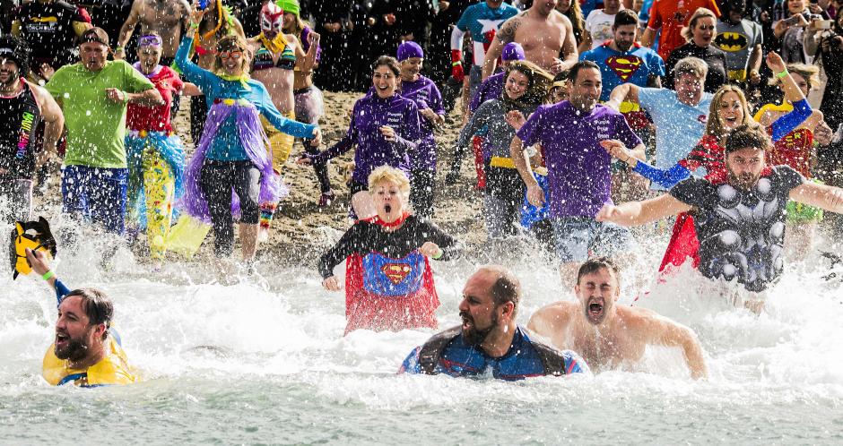 First Vancouver Polar Plunge for SOBC makes a big splash