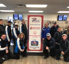 Special Olympics teams in Peace Curling Tour