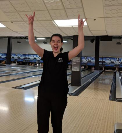 Team Alberta 10-pin bowler, Lauren Bowyer