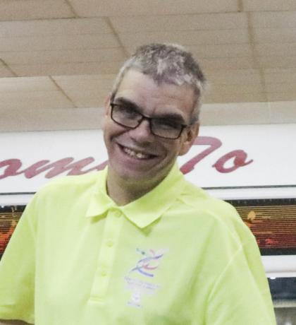 Robert Tarko at the 2017 Special Olympics BC Summer Games in Kamloops.