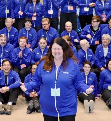 Special Olympics BC – North Shore volunteer Tracy Evans 