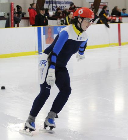 Special Olympics Team BC 2020 speed skater Liz Ashton