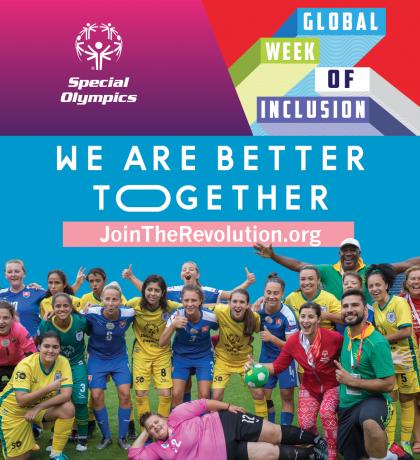 Special Olympics Inclusion Revolution