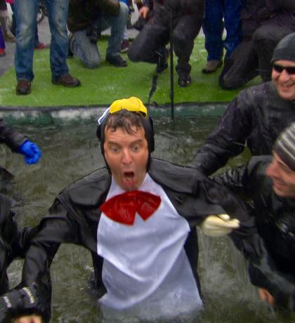 Rick Mercer at Polar Plunge Edmonton 2017