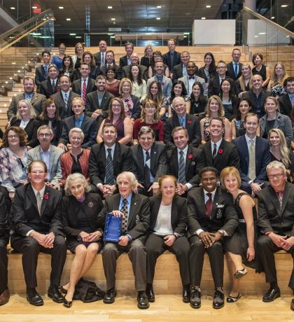 Canada's Sports Hall of Fame Inducts Dr. Frank Hayden