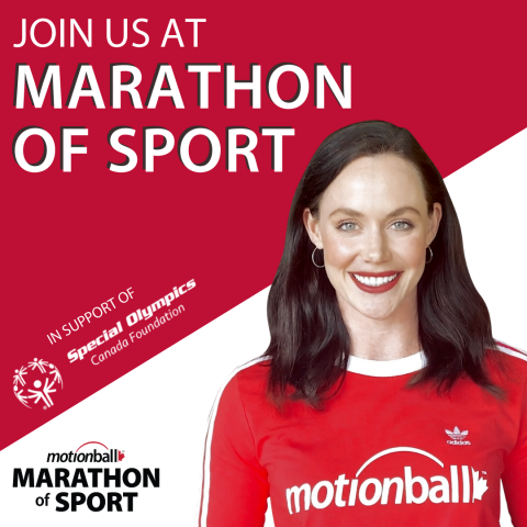 2020 motionball virtual Marathon of Sport hosted by Tessa Virtue and friends