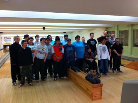 SOBC – Burns Lake bowlers smiling for a team photo
