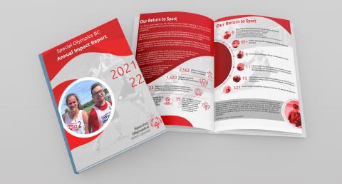 Image of 3 pages from the SOBC 2021-22 Impact Report