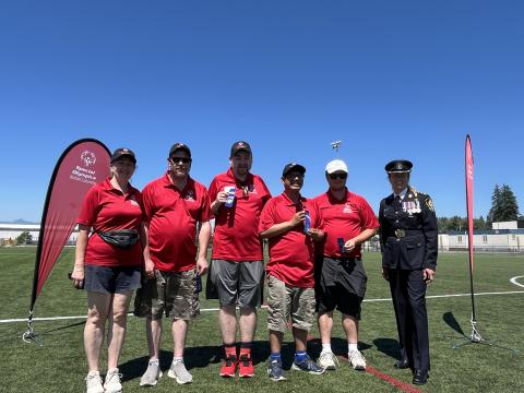 SOBC – Ridge Meadows bocce players at the 2024 Regional Qualifiers.